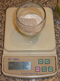 crepe de harina integral