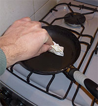 crepe de harina integral