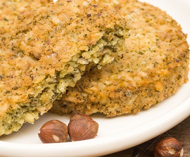 hamburguesa de nuez org�nica como hacer