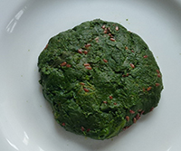 medallones de espinaca