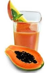 receta papaya con chocolate