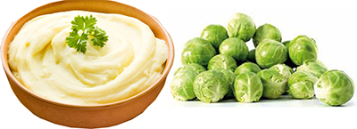 receta repollitos de bruselas con pure