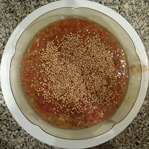 tostadas con naranja y chocolateamargo