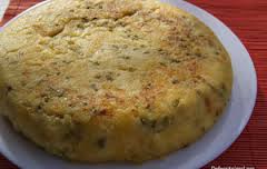 receta light tortilla harina de garbanzos faina